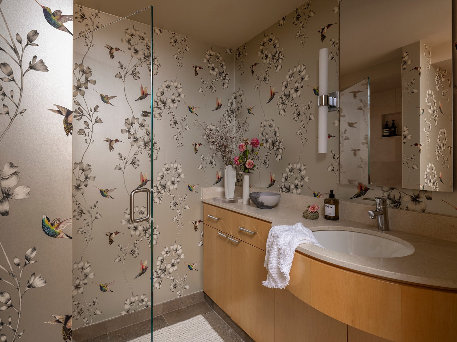 Contemporary interior with bespoke details, First Hill Penthouse — First Hill, Seattle