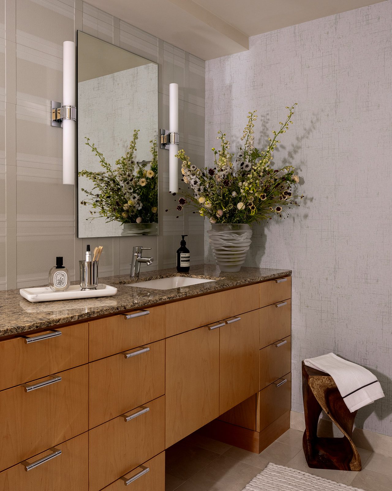 Modern interior with considered spatial design, First Hill Penthouse — First Hill, Seattle
